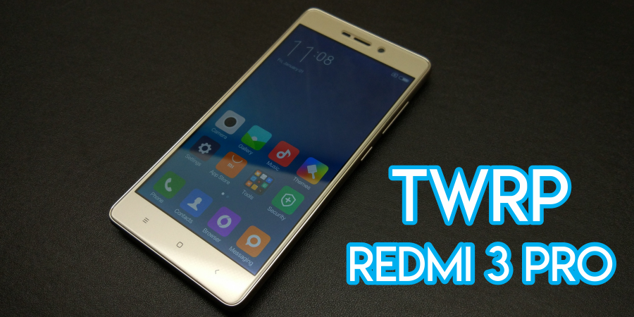 Установка twrp на xiaomi redmi 3s